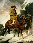 Paul Delaroche Napoleon Crossing the Alps painting